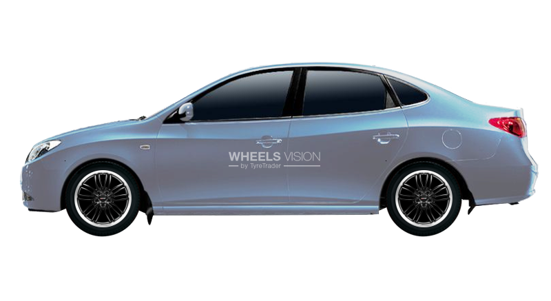 Wheel Alutec Black Sun for Hyundai Elantra IV (HD)