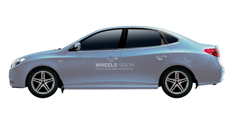 Wheel Borbet XRT for Hyundai Elantra IV (HD)