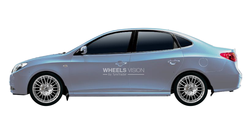 Wheel Borbet CW4 for Hyundai Elantra IV (HD)