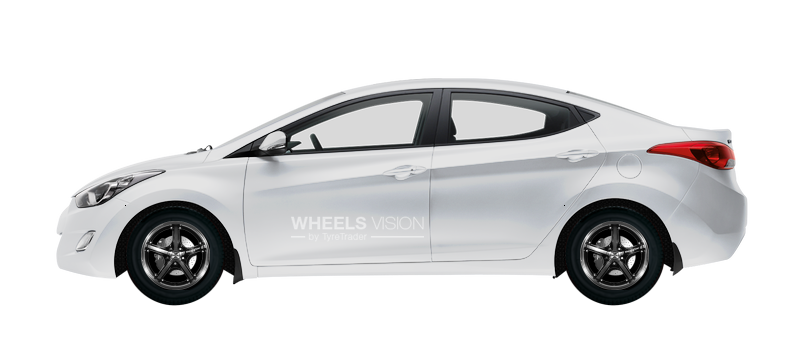 Wheel League 255 for Hyundai Elantra V (MD) Sedan