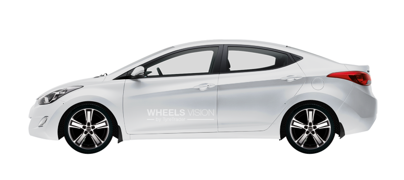 Wheel Borbet MA for Hyundai Elantra V (MD) Sedan