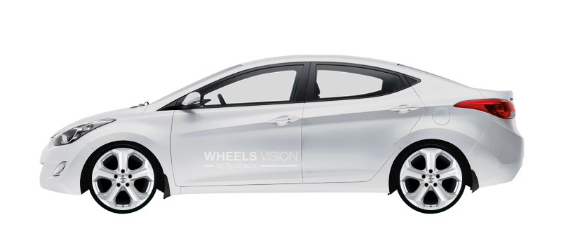 Wheel Autec Xenos for Hyundai Elantra V (MD) Sedan