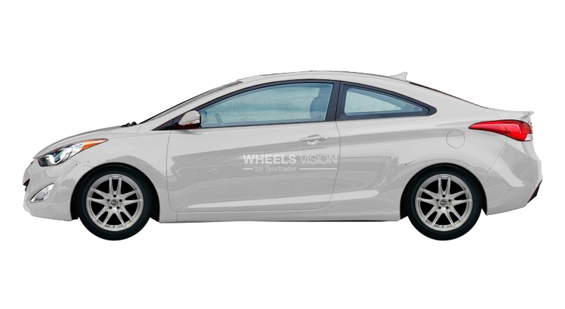 Диск ProLine Wheels VX100 на Hyundai Elantra V (MD) Купе