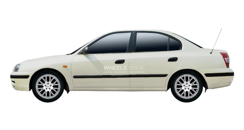 Wheel TSW Mugello for Hyundai Elantra III (XD) Restayling Sedan