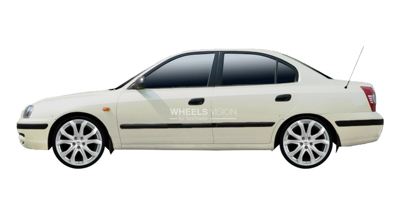 Wheel Alutec W10 for Hyundai Elantra III (XD) Restayling Sedan