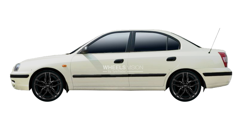 Wheel BBS SX for Hyundai Elantra III (XD) Restayling Sedan