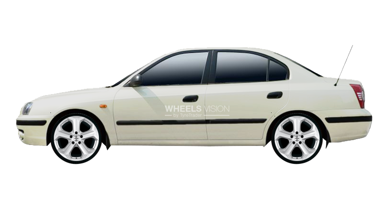 Wheel Autec Xenos for Hyundai Elantra III (XD) Restayling Sedan
