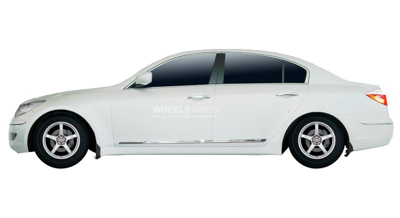 Wheel Kosei K3 Fine for Hyundai Genesis I Restayling