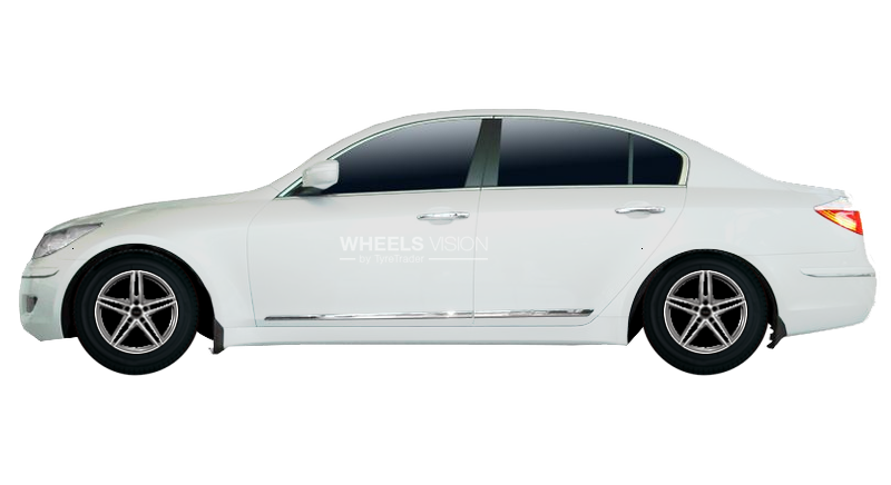 Wheel Borbet XRT for Hyundai Genesis I Restayling