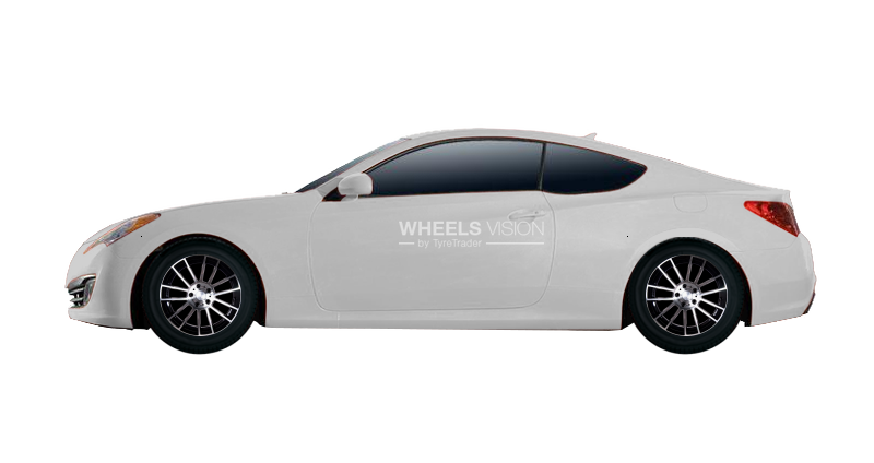Wheel Racing Wheels H-408 for Hyundai Genesis Coupe