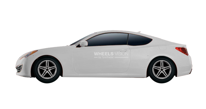 Wheel Borbet XRT for Hyundai Genesis Coupe