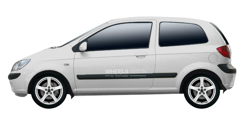 Wheel Borbet F for Hyundai Getz Hetchbek 3 dv.