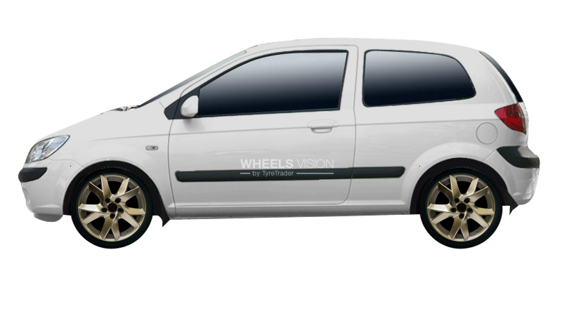 Wheel Alutec Lazor for Hyundai Getz Hetchbek 3 dv.