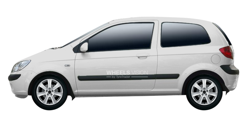 Wheel Borbet CA for Hyundai Getz Hetchbek 3 dv.