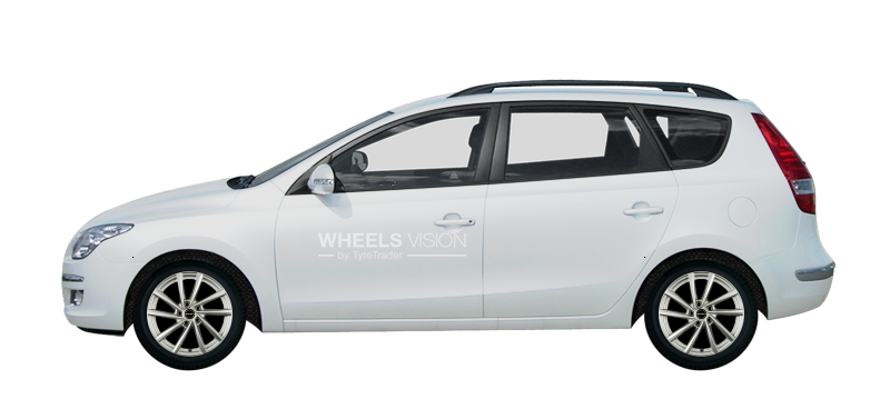 Wheel Borbet V for Hyundai i30 I Restayling Universal 5 dv.