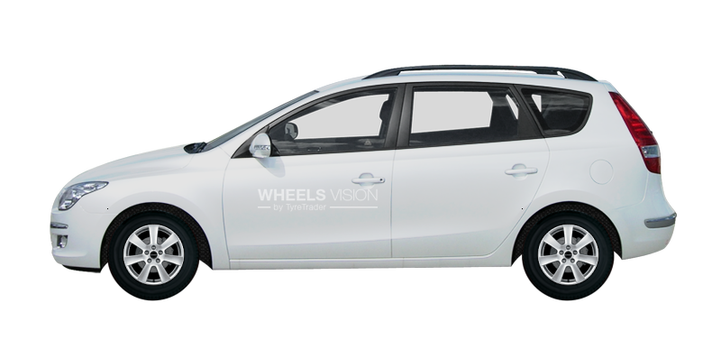 Wheel Borbet CA for Hyundai i30 I Restayling Universal 5 dv.