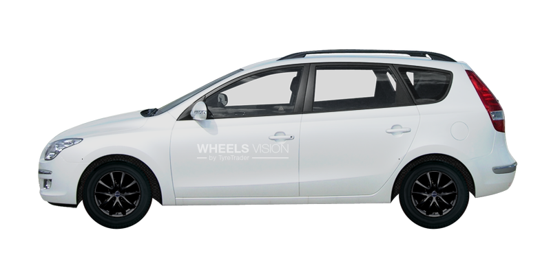 Wheel Borbet LV5 for Hyundai i30 I Restayling Universal 5 dv.