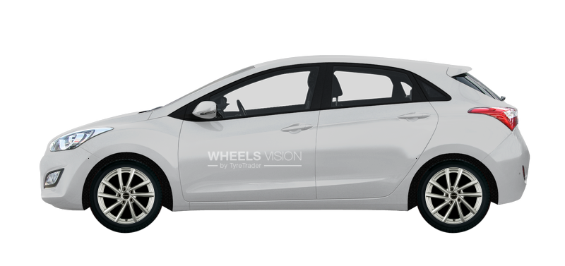 Wheel Borbet V for Hyundai i30 II Restayling