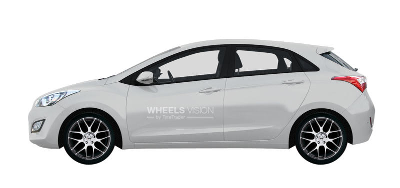Wheel Autec Hexano for Hyundai i30 II Restayling
