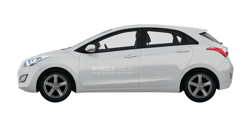 Wheel Dezent TX for Hyundai i30 II Restayling