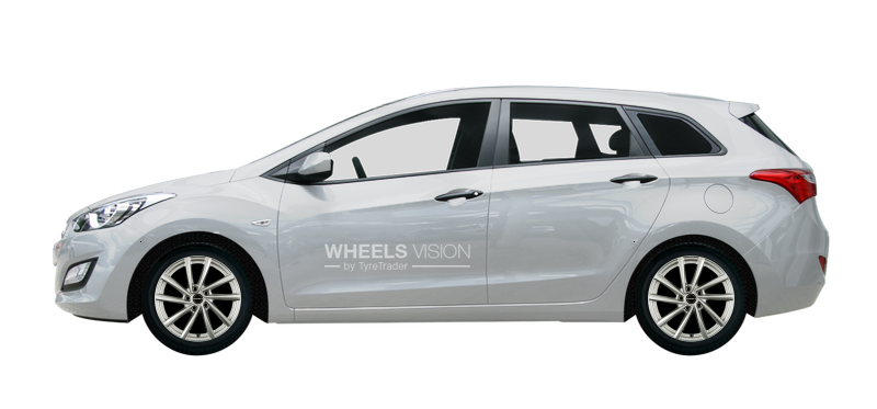 Wheel Borbet V for Hyundai i30 II Universal 5 dv.