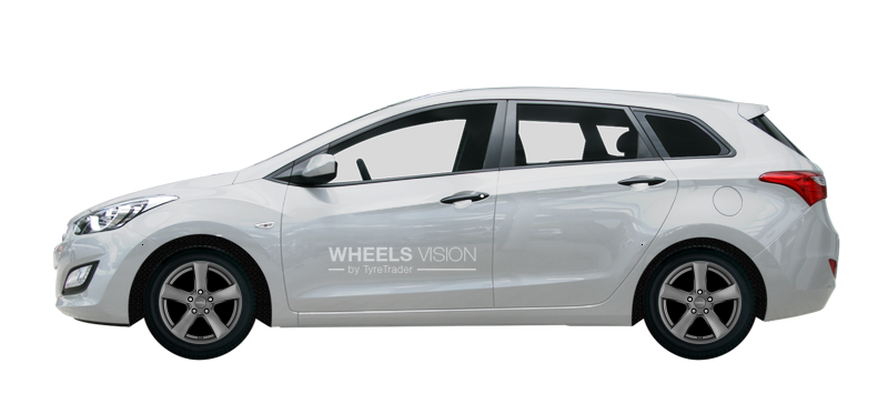 Wheel Dezent TX for Hyundai i30 II Universal 5 dv.