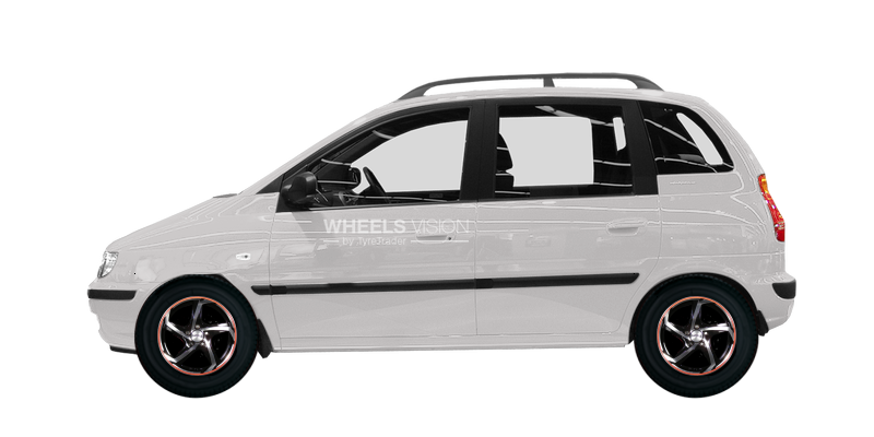 Wheel Advanti SH01 for Hyundai Matrix