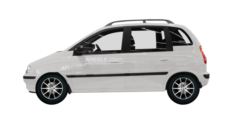 Wheel Dezent V for Hyundai Matrix