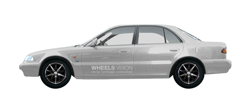Диск Racing Wheels H-410 на Hyundai Sonata IV (EF) Рестайлинг