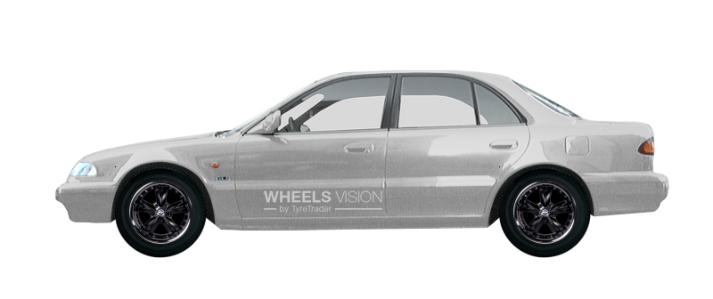 Диск Racing Wheels H-302 на Hyundai Sonata IV (EF) Рестайлинг