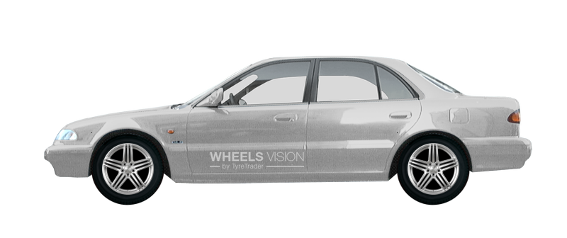 Диск Wheelworld WH12 на Hyundai Sonata IV (EF) Рестайлинг