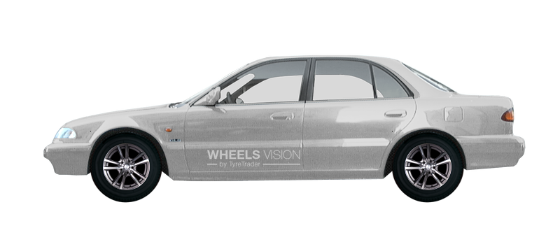 Диск Racing Wheels H-346 на Hyundai Sonata IV (EF) Рестайлинг