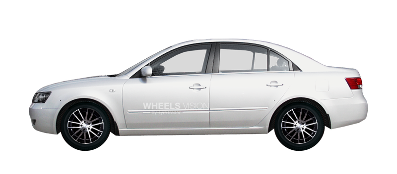 Диск Racing Wheels H-408 на Hyundai Sonata V (NF)