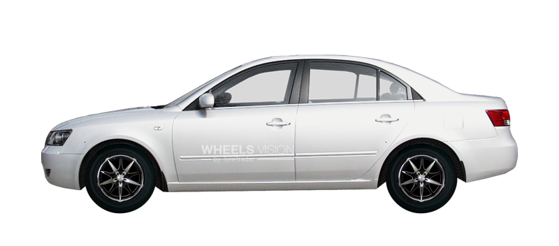 Диск Racing Wheels H-410 на Hyundai Sonata V (NF)
