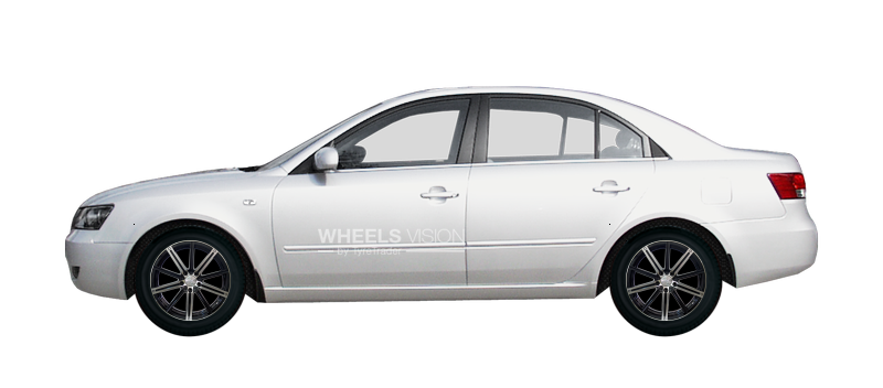 Диск Racing Wheels H-385 на Hyundai Sonata V (NF)