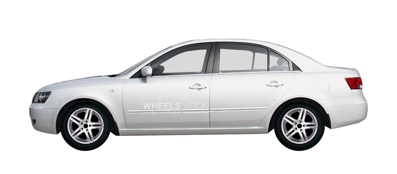 Диск Racing Wheels H-214 на Hyundai Sonata V (NF)