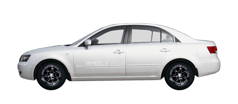 Диск Racing Wheels H-371 на Hyundai Sonata V (NF)