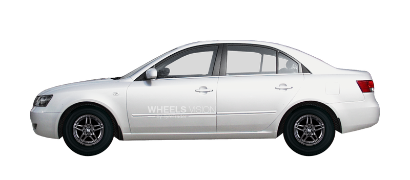 Диск Racing Wheels H-109 на Hyundai Sonata V (NF)
