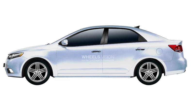 Диск Wheelworld WH12 на Kia Cerato II Седан