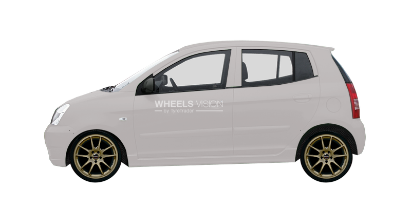 Wheel Borbet RS for Kia Picanto I Restayling