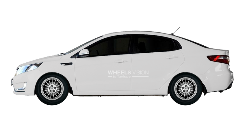 Wheel Rial Zamora for Kia Rio III Restayling Sedan