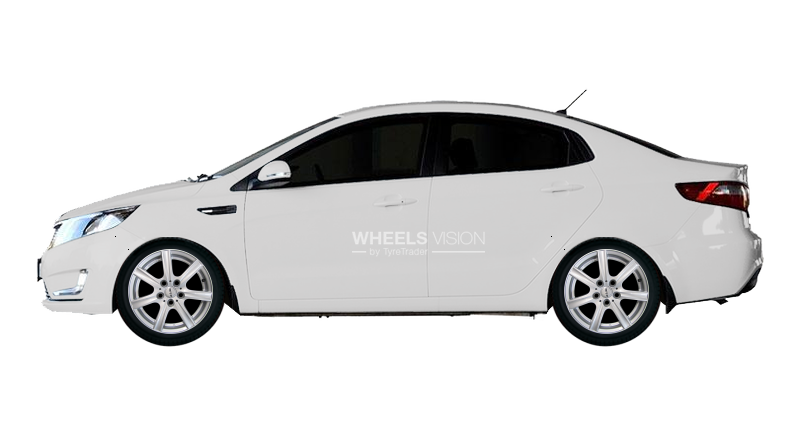 Wheel Rial Davos for Kia Rio III Restayling Sedan