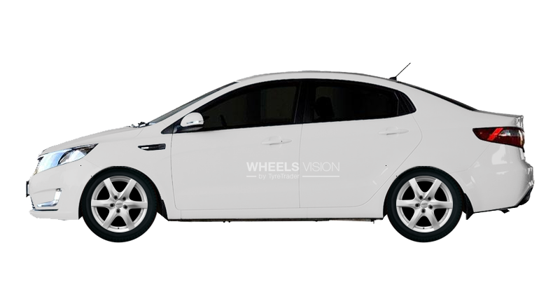 Wheel Alutec Blizzard for Kia Rio III Restayling Sedan