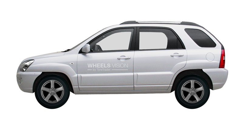 Wheel Dezent TX for Kia Sportage II Restayling