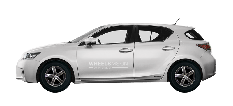 Wheel Racing Wheels H-412 for Lexus CT I Restayling