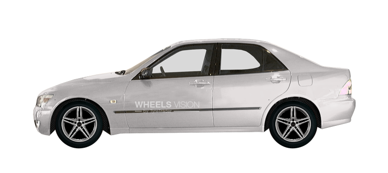 Wheel Borbet XRT for Lexus IS I Sedan