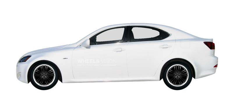 Wheel Alutec Black Sun for Lexus IS II Sedan