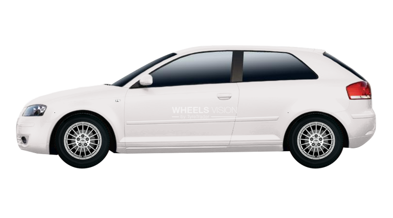 Wheel Rial Zamora for Audi A3 II (8P)