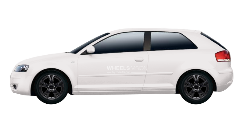 Wheel Carmani 9 for Audi A3 II (8P)