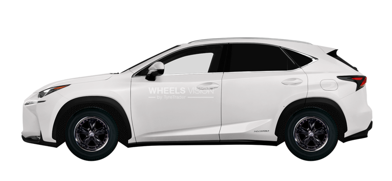 Wheel Racing Wheels H-302 for Lexus NX